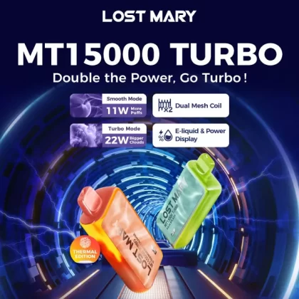 Lost Mary MT15000 Turbo Disposable Device - 15,000 Puffs - Watermelon B-Burst