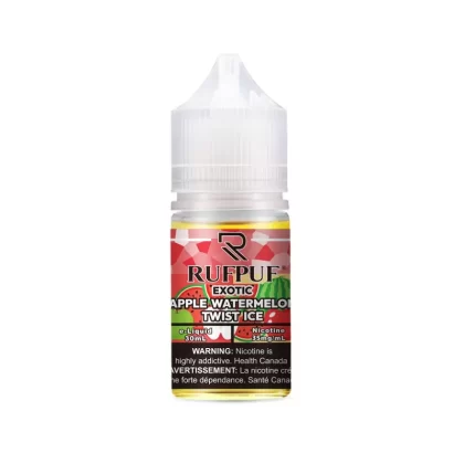 RUFPUF (Exotic Series)— Apple Watermelon Twist Ice—(20/35/50)mg - Vape Product, Vape Product