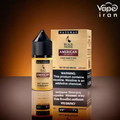 Black Note American Blend - (Saltnic); Vape Product, Vape Product; Vape Product