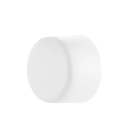 Child Resistant Plastic Caps | Straight Sided w/ PE Liner | 20mm – Matte White – 144 Count
