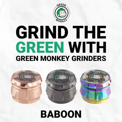 Green Monkey Grinder – Baboon 63mm