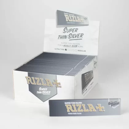 Rizla | Super Thin Silver – King Size Box of 50