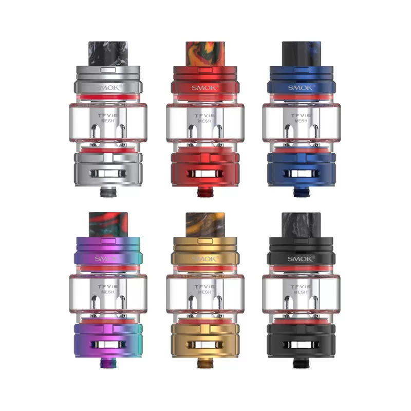 Smok TFV16 Sub Ohm Tank Atomizer 9ml - 9ml Standard Edition / Black Plating - Image 2