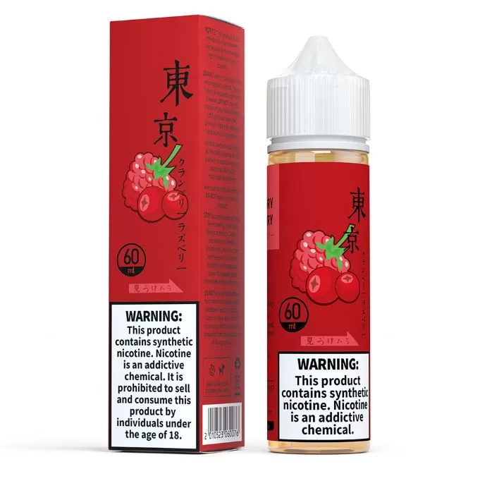 Tokyo Iced Cranberry Raspberry E Liquid - 0 mg / 60 ml - Image 2
