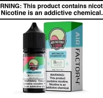 WATERMELON STRAWBERRY ICE BY AIR FACTORY SALT 30ML - Vapejuice