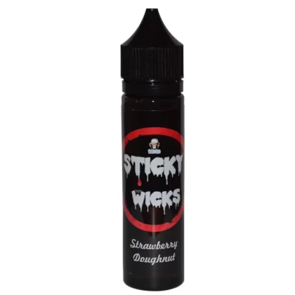Sticky Wicks Strawberry Doughnut 50ml Short Fill - Vapourdays Co