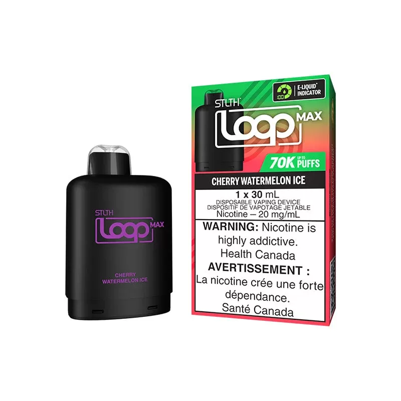 STLTH Loop Max 70K Pod – Cherry Watermelon Ice