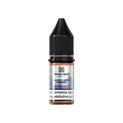 Crystal Prime Blueberry Cherry Cranberry Nic Salt Vape - 10 PackJuice