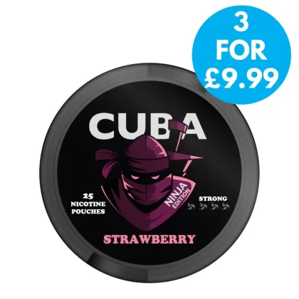 Cuba Ninja Snus Nicotine Pouches 30mg - Vape Co