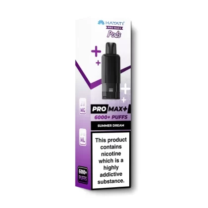 Hayati Pro Max Plus 6000+ Summer Dream Prefilled Replacement Pods
