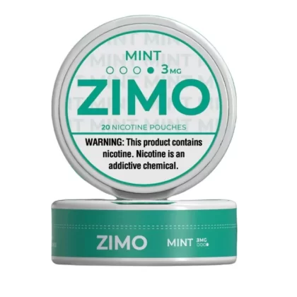ZIMO Mint Nicotine Pouches - Nicotine Avail#8mg>6mg>3mg (282D28)