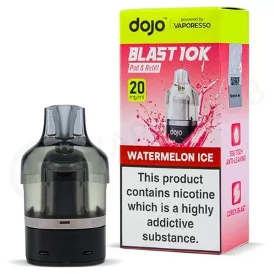 Watermelon Ice Dojo Blast 10K Refill Pack - Ecigpremium