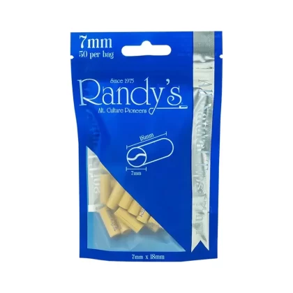 Randy’s Filter Tips – 50ct - Size#5mm>7mm