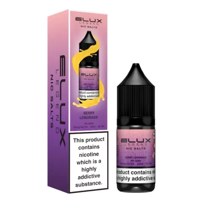 Berry Lemonade Elux Nic Salts e Liquid 10ml – TPD - Vapestorm Co