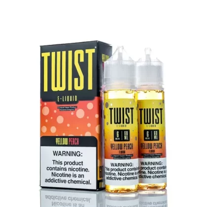 Lemon Twist E-Liquids - Yellow Peach - 120ml - 3mg