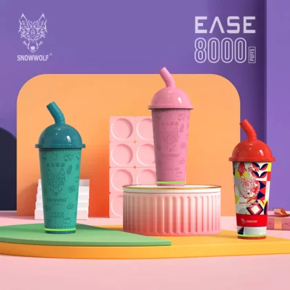 Snowwolf Ease 8000 Rechargeable Disposable 8000 Puffs - Blueberry Kiwi Lemon