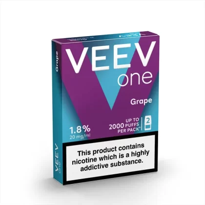 VEEV ONE Grape Pods (2 Pack) - Nicotine Strength#20mg