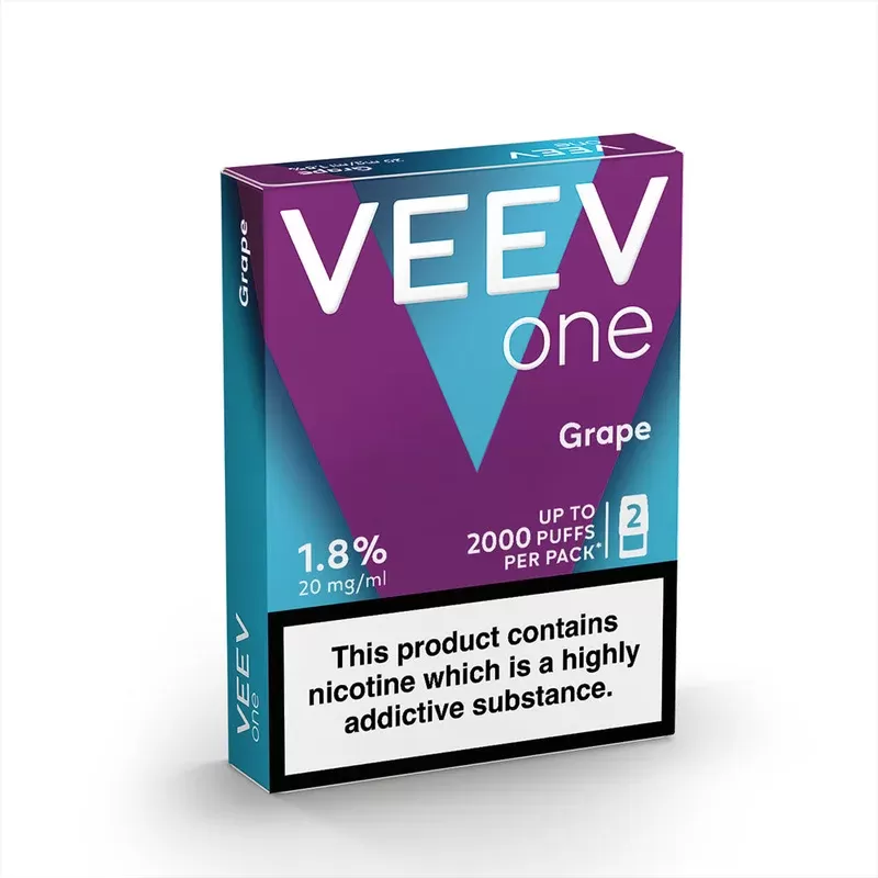 VEEV ONE Grape Pods (2 Pack) - Nicotine Strength#20mg