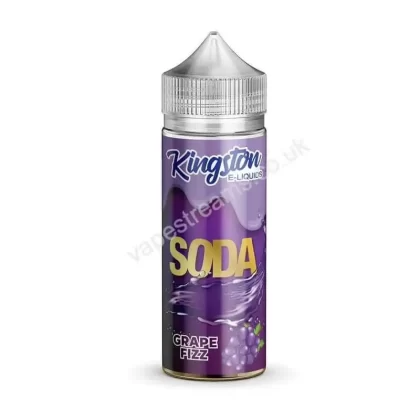 Grape Fizz E-Liquid Shortfill by Kingston Soda - Vapestreams Co