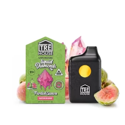 Tre House Live Rosin Liquid Diamonds Vaporizer – 3500mg