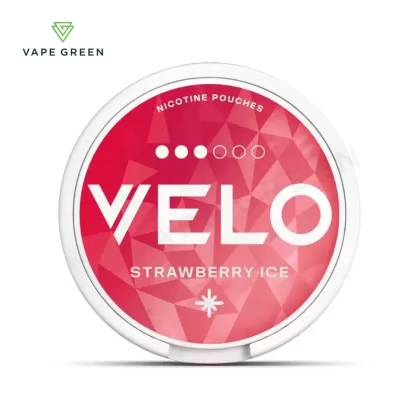 Strawberry Ice Nicotine Pouches by Velo