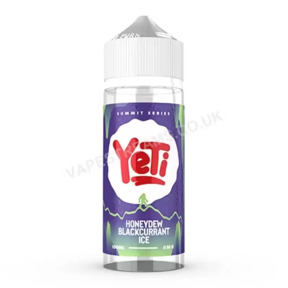 YeTi Summit Series Honeydew Blackcurrant Ice E-Liquid Shortfill - Vapestreams Co