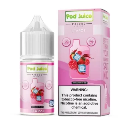 Pod Juice Starzz PJ5000 TF 30ml Nic Salt Vape Juice - Eightvape