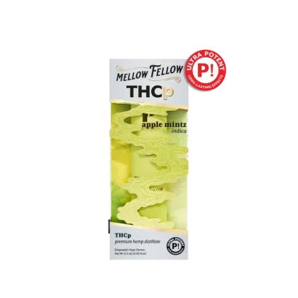 Mellow Fellow THCp 0.5g Disposable Vape – Apple Mintz (Indica) - Ejuicewarehouse