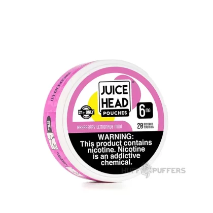 Juice Head Nicotine Pouches – Raspberry Lemonade Mint - Nicotine Strength#6mg>12mg
