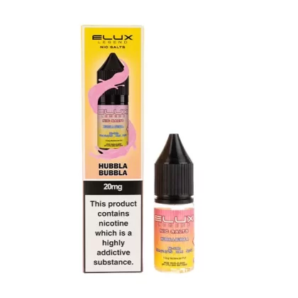 Hubbla Bubbla Nic Salt E-Liquid by Elux Legend