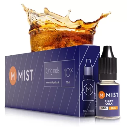 Fizzy Cola E Liquid (10x10ml) - 70PG/30VG (Standard) / High 18mg