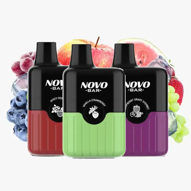 Smok Novo Bar B600 Disposable Vape - Buy 7 Get 3 Free / Blueberry Ice - Image 2