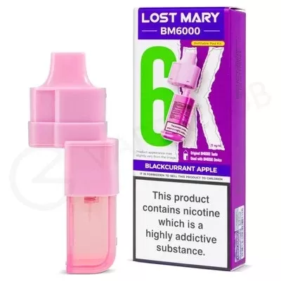 Blackcurrant Apple Lost Mary BM6000 Refill Pack - Ecigpremium