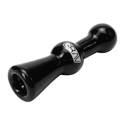 GRAV Small Bell Chillum - Color#Black>Blue>Green>Lake Green>Lavender>Mint>Opaque Yellow>Pink>Smoke>White