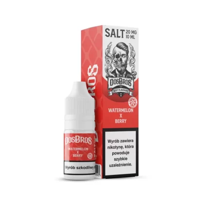 Liquid DosBros Salt 20mg 10ml Watermelon x Berry Double Ice