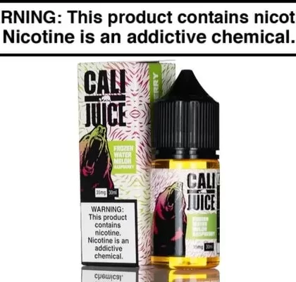 Frozen Watermelon Raspberry by Cali Juice Salt Nic 30ML - Vape Product, Vape Product (F15522)