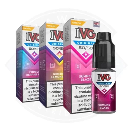 IVG 50/50 Original E-liquid 10ml (12mg)