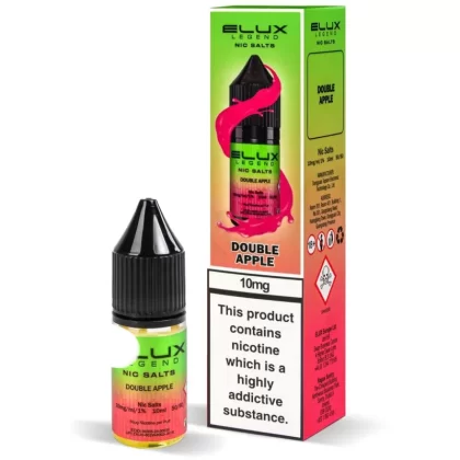 Double Apple Nic Salt E-Liquid by Elux Legend - 10mg