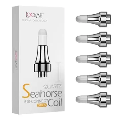LooKah Seahorse Pro Quartz Coil 510-connect (5pcs) - Ceramic