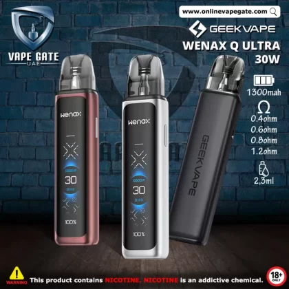 Geekvape Wenax Q Ultra 30W Pod Kit - Coastal Blue