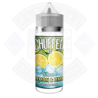 Chuffed on Ice – Frozen Lemon and Lime 0mg 100ml Shortfill E-Liquid - Eliquidsupply