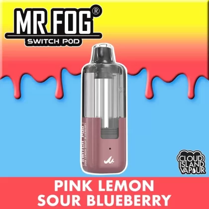 MR FOG SWITCH POD Pod Pack – Pink Lemon Sour Blueberry