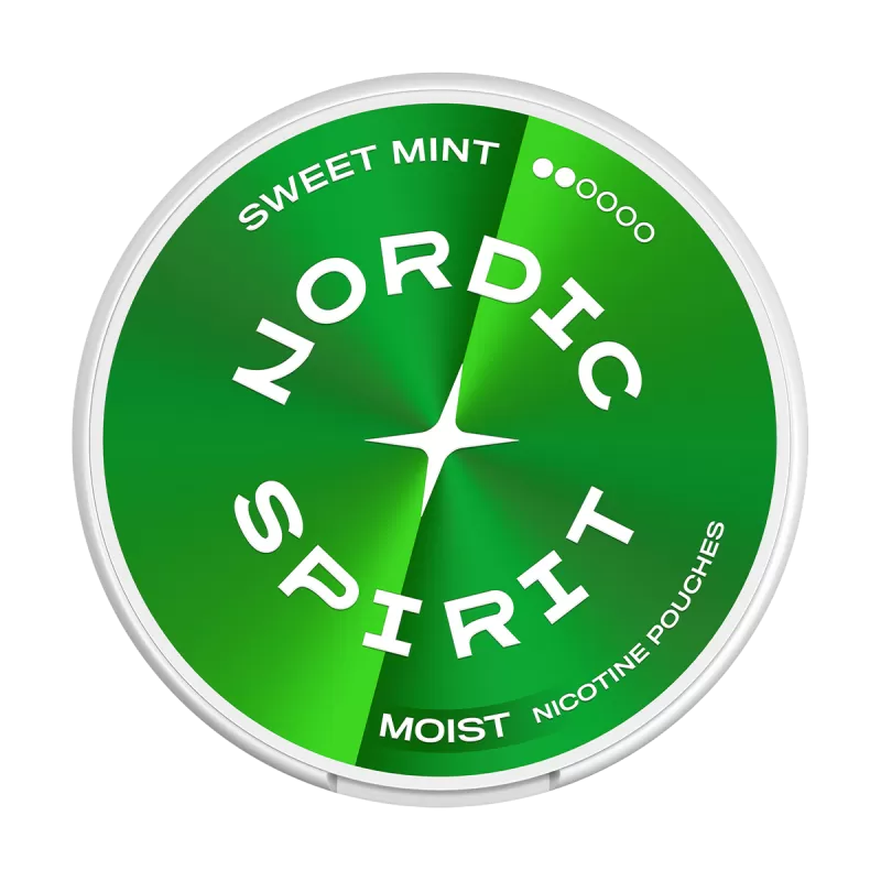 Sweet Mint Nordic Spirit Nicotine Pouches - 12mg - Vape Product