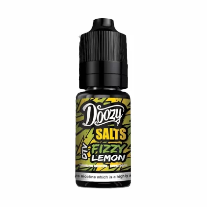 Doozy Salts Fizzy Lemon Nic Salt Vape Juice - 10 Pack - Strength 20mg