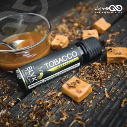 BLVK Tobacco Caramel - Vape Product, Vape Product (7CF2F8)