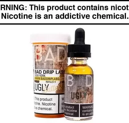 UGLY BUTTER BY BAD DRIP SALT 30ML - Vapejuice