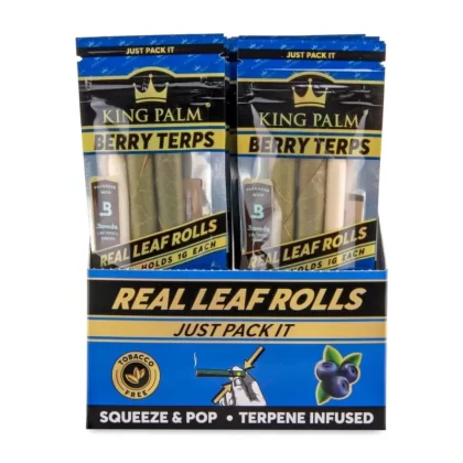 King Palm Flavored Mini Cones – 2pk Pouch – 20ct