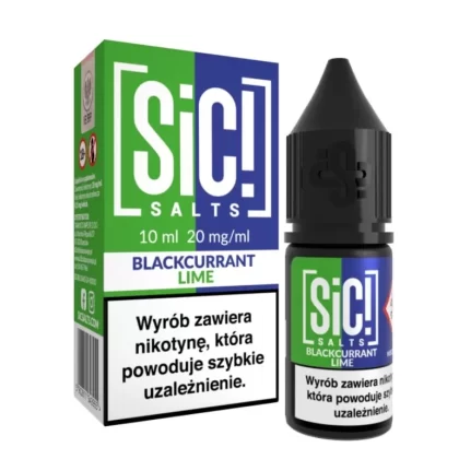 Liquid SIC! Salts Duplex 10ml 20mg Blackcurrant Lime