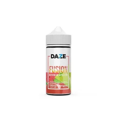 Watermelon Apple Pear by 7Daze Fusion 100mL - Nicotine Level#0mg>3mg>6mg