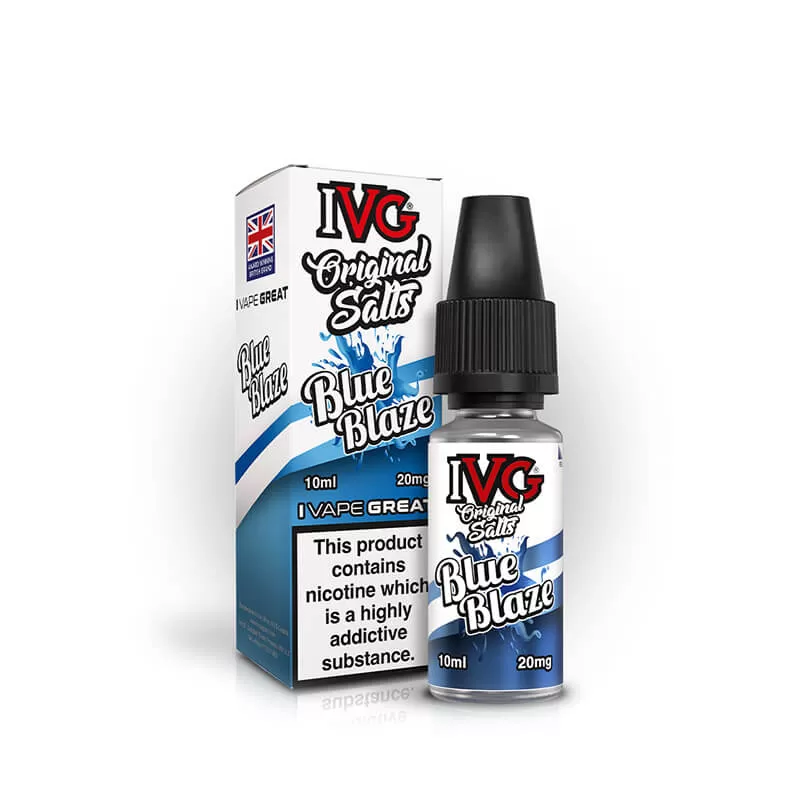 IVG Original Salts Blue Blaze 10ml E-Liquid - Image 2